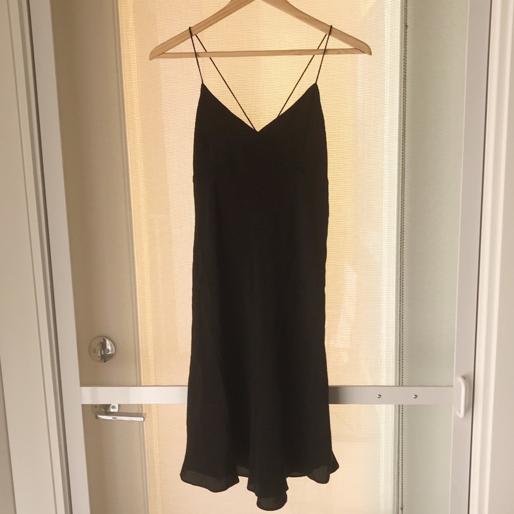 Madewell Silk Slip Dress - Picture 4 of 7